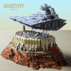 Mould King 21007 18961 Empire Over Jedha Space Ship Building Blocks 5