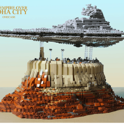 Mould King 21007 Star Wars Imperial Star Destroyer Over Jedha 18916 UCS Building Blocks