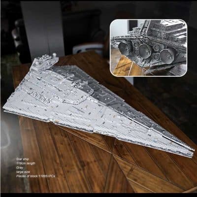 Mould King 13135 Star Wars Imperial Destroyer ISD 75252 Monarch UCS ...