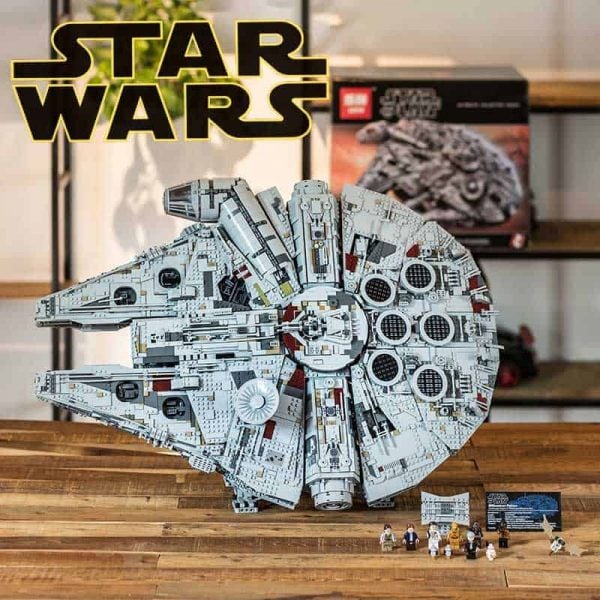 Star Wars Millennium Falcon 75192 Ucs Moc Kids Toys 7541pcs Building 