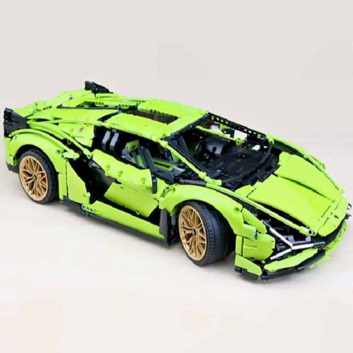 81996 42115 Lamborghini Sián FKP 37 Super race hyper car technic building blocks kids toys