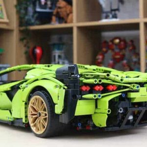 Details about   Technic Lamborghini Race car Building blocks with remote control 1254pcs toy 