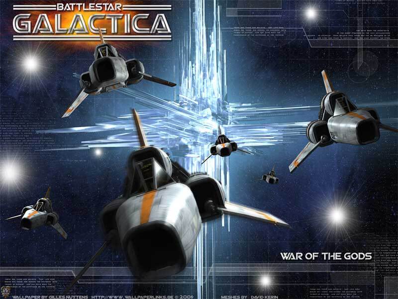 MOC Battlestar Old and New Battlestar Galactica Wallpaper