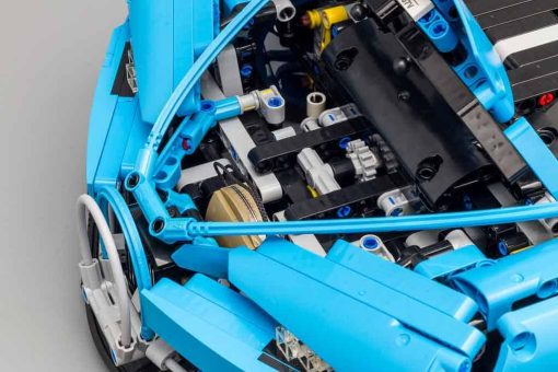 Bugatti Chiron Technic Super Race Car 42083 Hyper Car 3599 Building Blocks Kids Toy Gift MOC 5