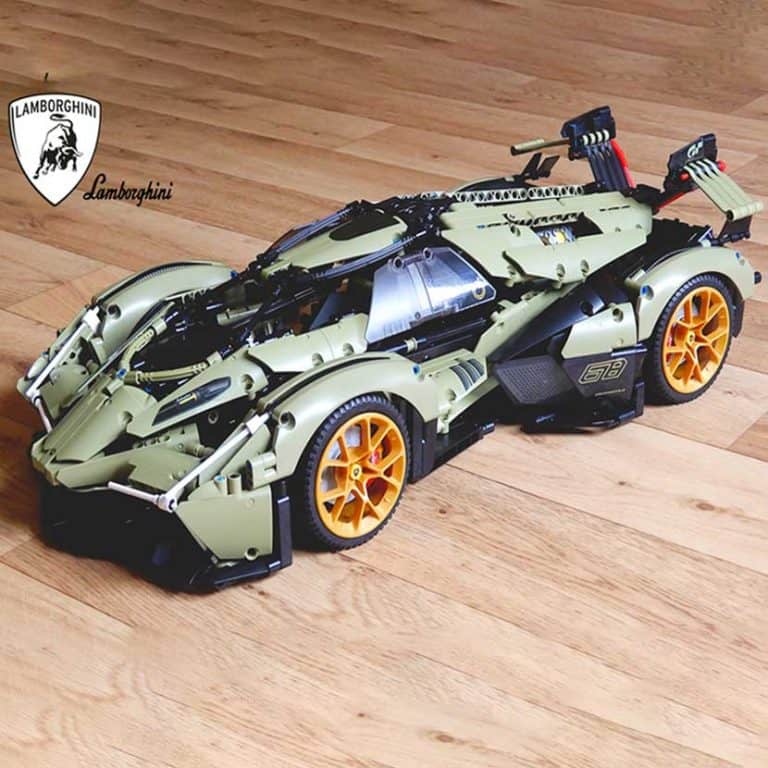 Lamborghini V12 Vision GT Super Race Hyper Car 88001 Technic 2527Pcs