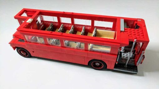 London Bus Ideas Creator Expert Technic Kids Toy Gift Building Blocks 10258 main angle 3