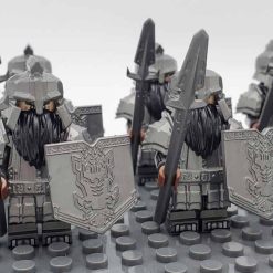 Lord of the rings hobbit dwarf minifigures spike army kids toy gift 6