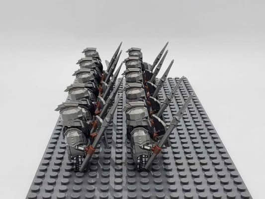 Lord Of The Rings Hobbit Dwarf Spike Army 22 Minifigures Dain Ironfoot ...