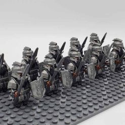Lord of the rings hobbit dwarf minifigures spike army kids toy gift 9