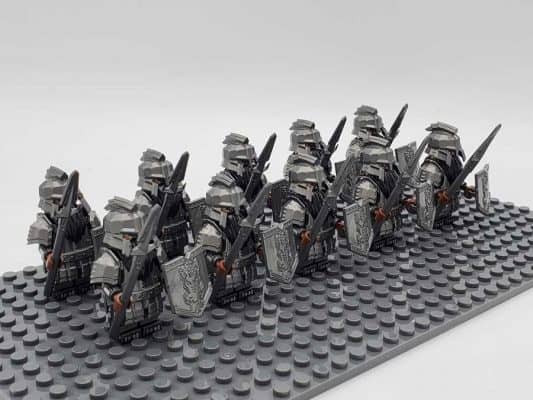 Lord Of The Rings Hobbit Dwarf Spike Army 22 Minifigures Dain Ironfoot ...