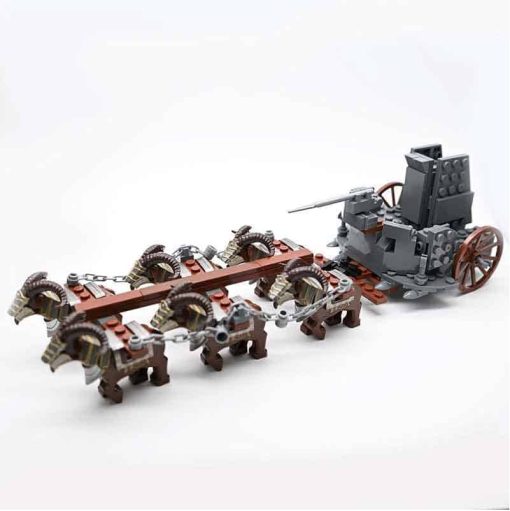 The Lord of the rings hobbit dwarf chariot minifigures army 3
