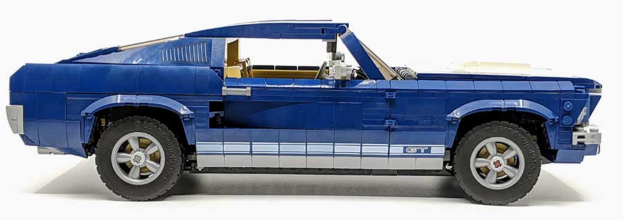 737pcs MOC Technic Mustang GT Racing Sport Car Vehicle Building Block Toy Model for sale online 