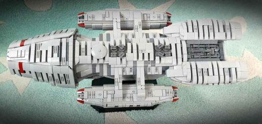 Battlestar Galactica C5460 MOC 57856 Star Destroyer Building Blocks Kids Toy Gift 6