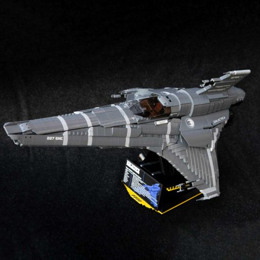 C5178 MOC 9424 Battlestar Galactica Colonial Viper MKVII Star Destroyer UCS building blocks 9