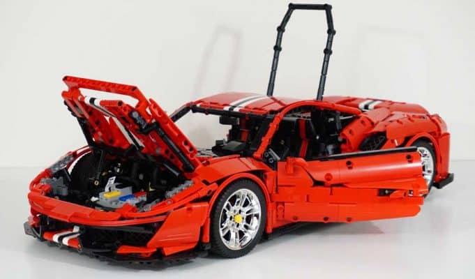 CaDa Ferrari 488 Pista C61042 Racing Super Car Master Series 3229Pcs ...