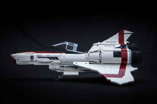 MOC 9424 Battlestar Galactica Colonial Viper MKII C4428 Star Destroyer UCS building blocks 7