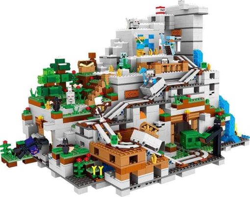 Minecraft The Mountain Cave 21137 Ideas Creator Series building blocks 5