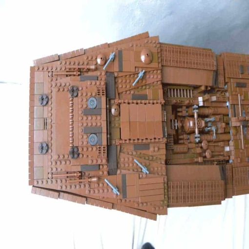 Mould King Sandcrawler 21009 Star Wars Mandalorian Jawas UCS builing blocks 12