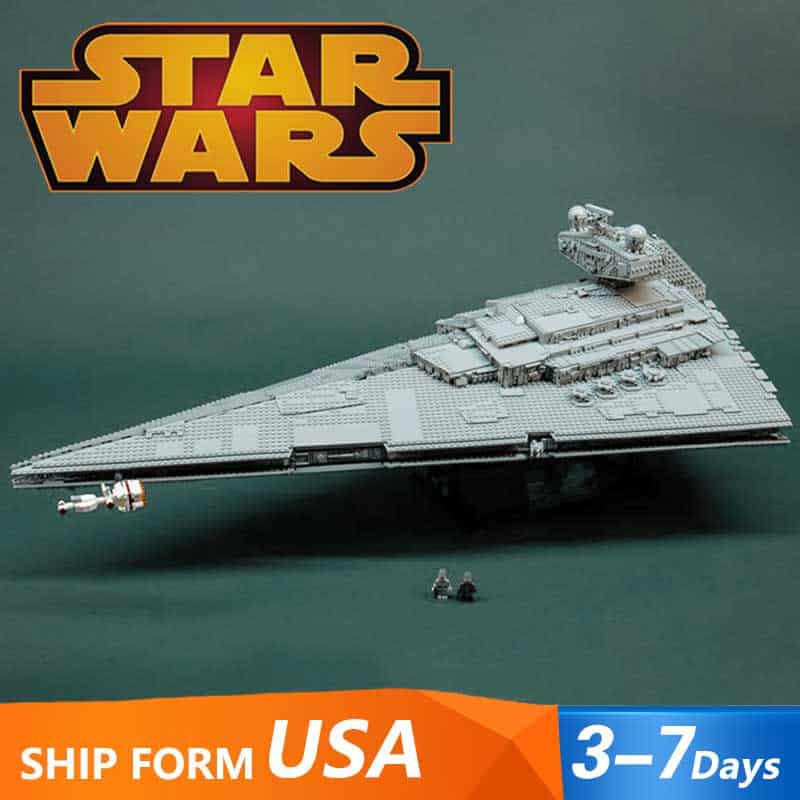 Building Blocks Set Star Wars UCS The Imperial Star Destroyer Ship Toys for Kids 