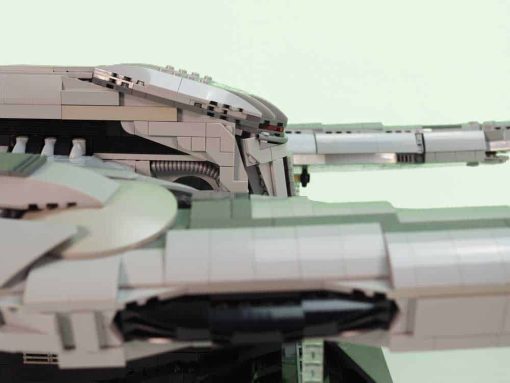 battlestar galactica C4429 Cylon Raider MOC 12653 Colonial Star Destroyer UCS Building Blocks 8