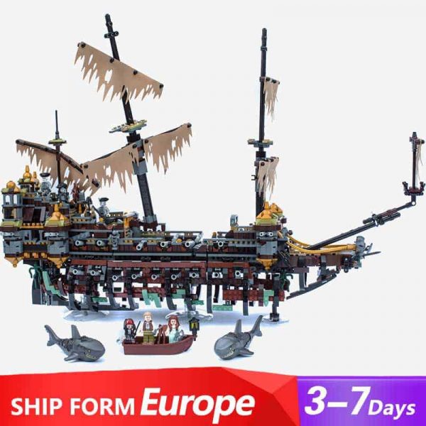 Pirates Of The Caribbean Silent Mary 71042 Captain Salazar Ghost Ship ...