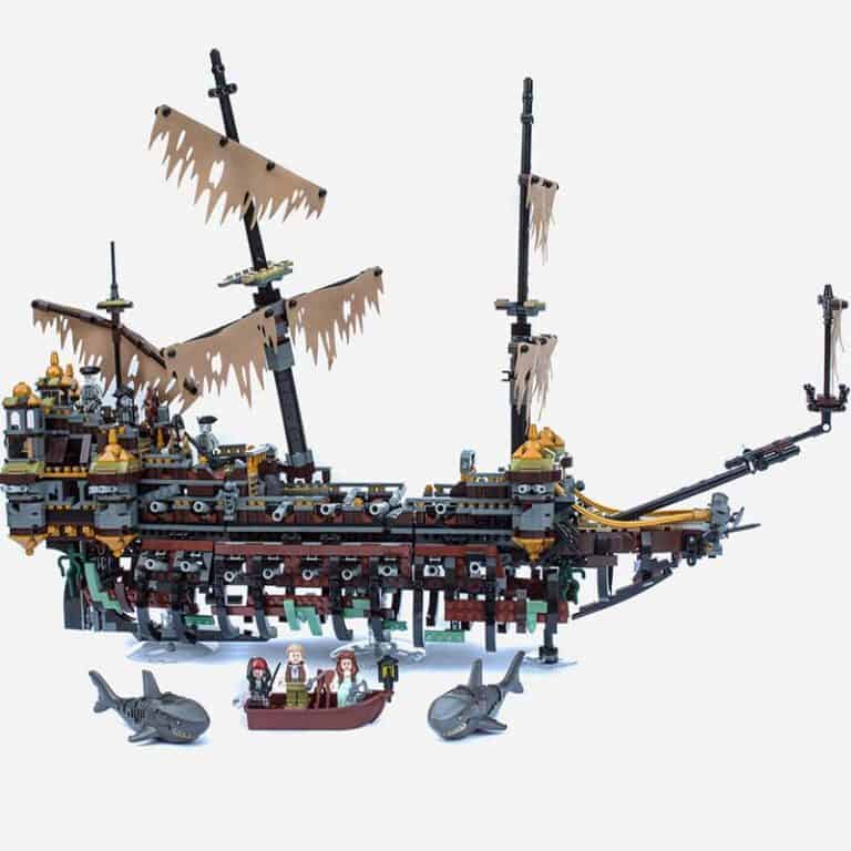 Pirates Of The Caribbean Silent Mary 71042 Captain Salazar Ghost Ship ...