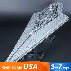 Building Blocks Set Star Wars Toys Gifts for Kids UCS Super Star Destroyer Ship 