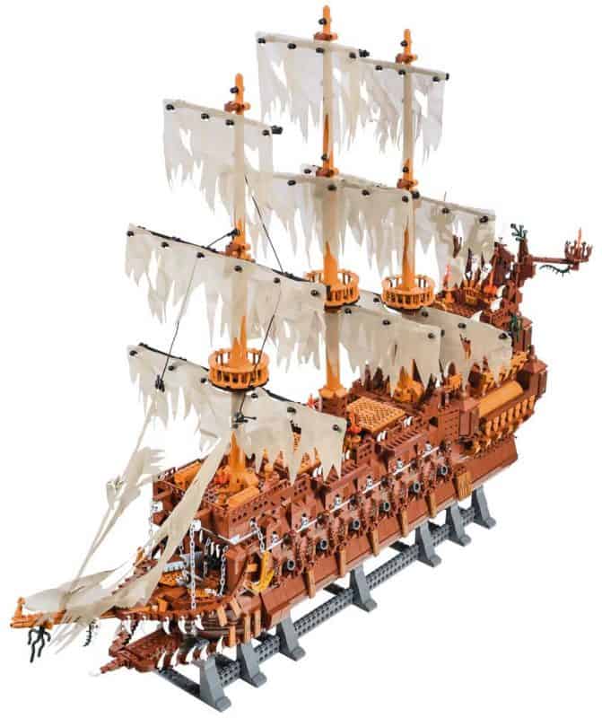 Pirates Of The Caribbean Flying Dutchman 83015 Davy Jones Ship 3652Pcs ...