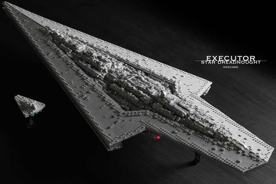 Mould King 13134 Star Wars Dreadnought Star Destroyer UCS 7284Pcs Building  Blocks Kids Toy 10221