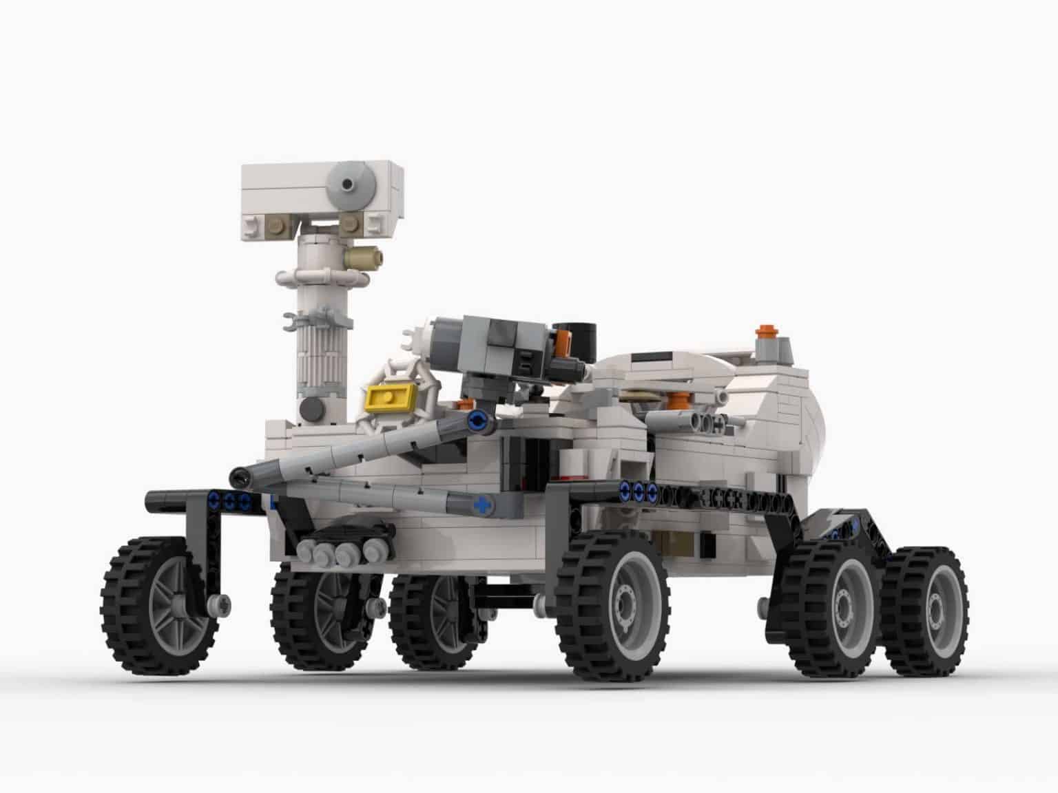 NASA Perseverance Mars Rover MOC-48997 Space Shuttle 661Pcs Building ...