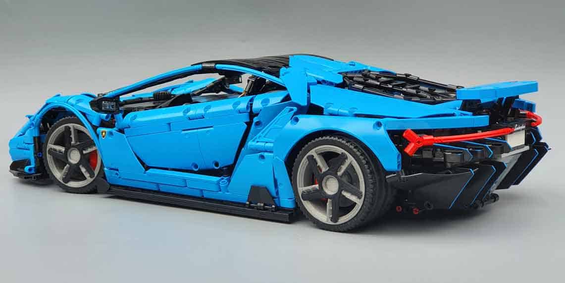 CaDA C61041 Lamborghini Centenario Supercar Master Series Building Blocks  Toy Set 