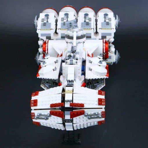 05046 11431 10019mouldking Star Wars Tantive IV Rebel Blockade Runner Space Ship Building Blocks 8