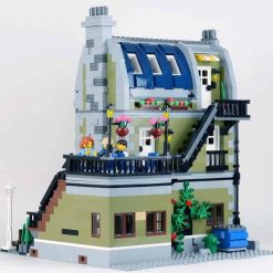 10243 Parisian Restaurant 15010 84010 City Street View Ideas Creator Building blocks Kids Toy 1