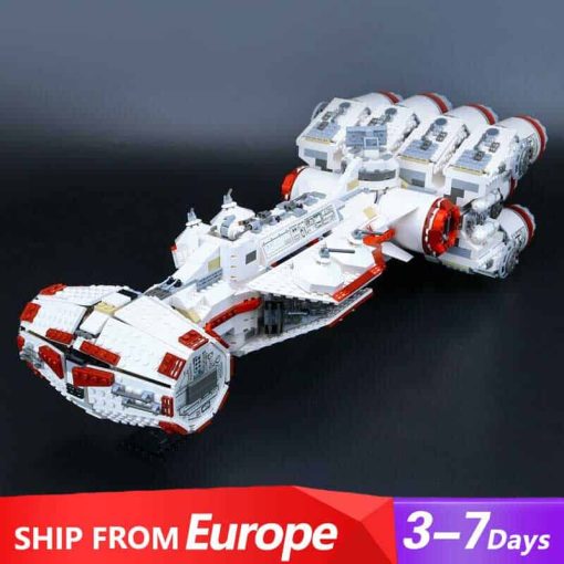 11431 10019 mouldking Star Wars Tantive IV Rebel Blockade Runner Space Ship Building Blocks 0 1