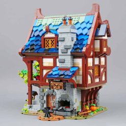 21325 medieval blacksmith ideas creator expert sereis 99909 street view building blocks toy 4