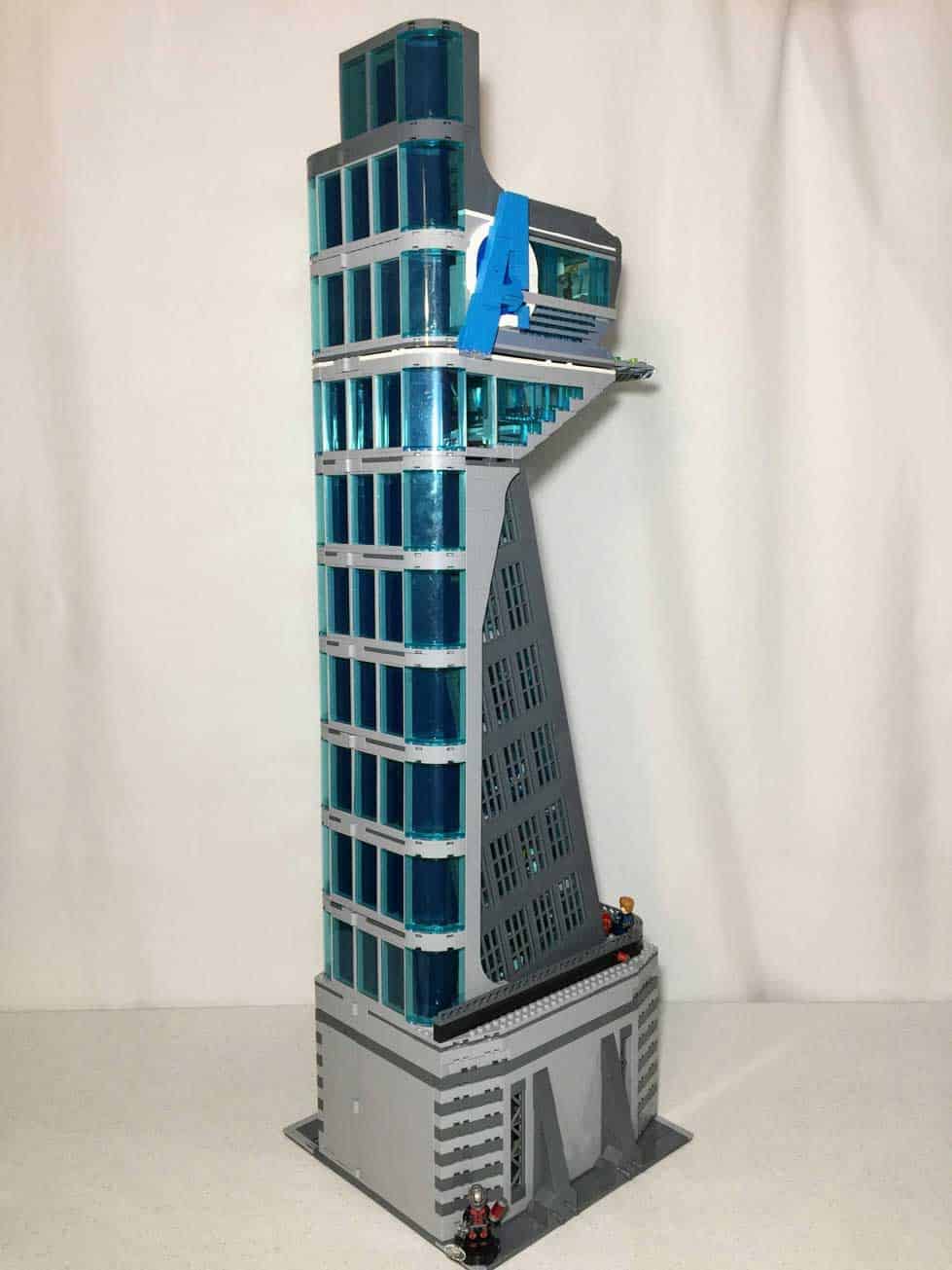 Boy Kid Gift Marvel Avenger Tower Building Block Bricks Toy  Compatible Lego 