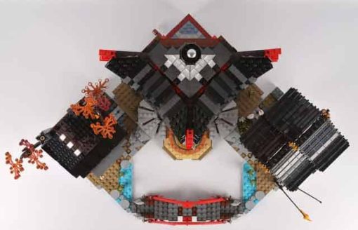 70751 06022 Ninjago Movie Temple of Airjitzu Building Blocks Kids toys gift 3