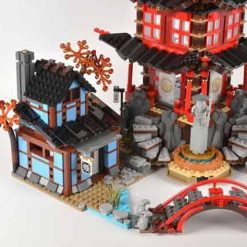 70751 06022 Ninjago Movie Temple of Airjitzu Building Blocks Kids toys gift 6