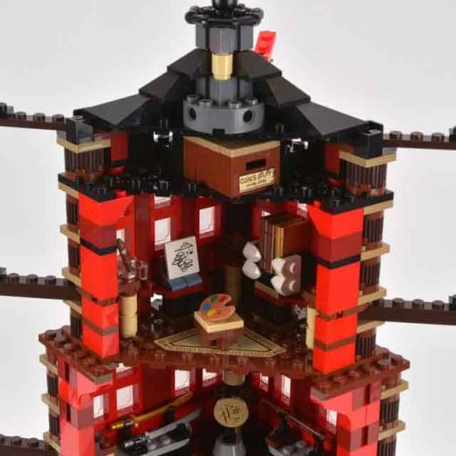 70751 06022 Ninjago Movie Temple of Airjitzu Building Blocks Kids toys gift 7