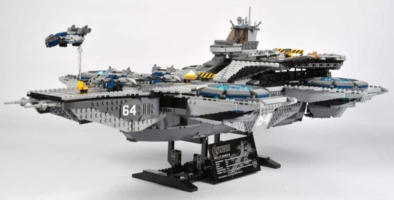 Marvel Avengers Shield Helicarrier 76042 Captain America Space Ship Ucs 