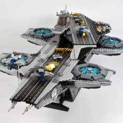 76042 SHIELD Helicarrier 07043 captain america iron man thor building blocks kids toy 9