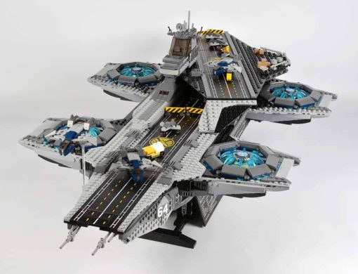 76042 SHIELD Helicarrier 07043 captain america iron man thor building blocks kids toy 9