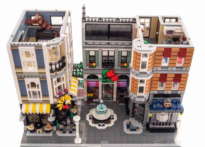 Building Blocks Expert Sets Assembly Square MOC 15019 Street Creator Kids Toys 