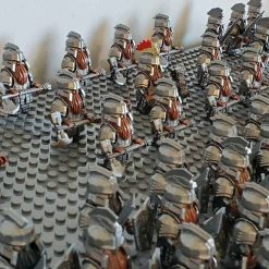 Lord of the rings hobbit dwarf minifigures army battalion kids toy gift 4