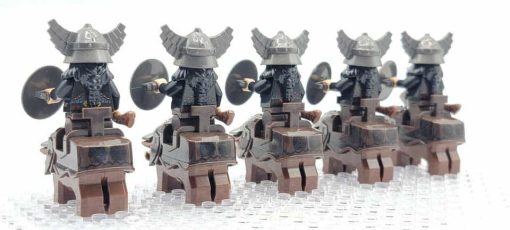 Lord of the rings hobbit dwarf minifigures hog riders army kids toy gift 5