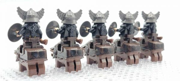 Lord Of The Rings Hobbit Dwarf Hog Riders Army 22 Minifigures Dain 4713