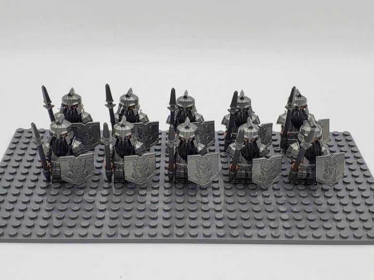 Lord Of The Rings Hobbit Dwarf Spear Army 22 Minifigures Dain Ironfoot ...