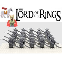minifigures lord of the rings the hobbit battle of the five armies mirkwood elfs elves double blade army kids toys