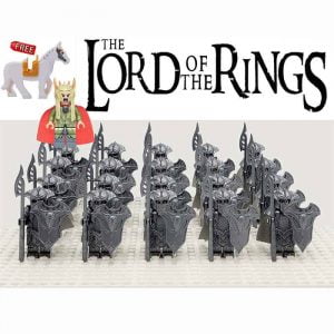 21Pcs Elf Guard Orc Army Military The Lord Of The Rings Lego Moc Minifigure 