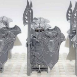 Lord of the rings hobbit elf minifigures Mirkwood Elven guard sword Army kids toy gift king thranduil 2